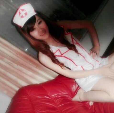 长沙妹纸乐乐，有胸，可以玩制服 第4张
